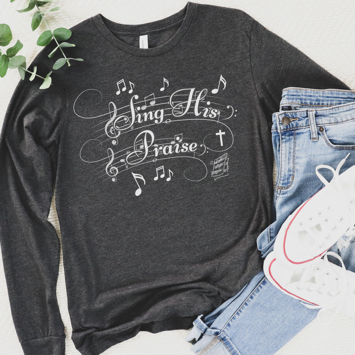 Sing His Praise Long Sleeve Tee