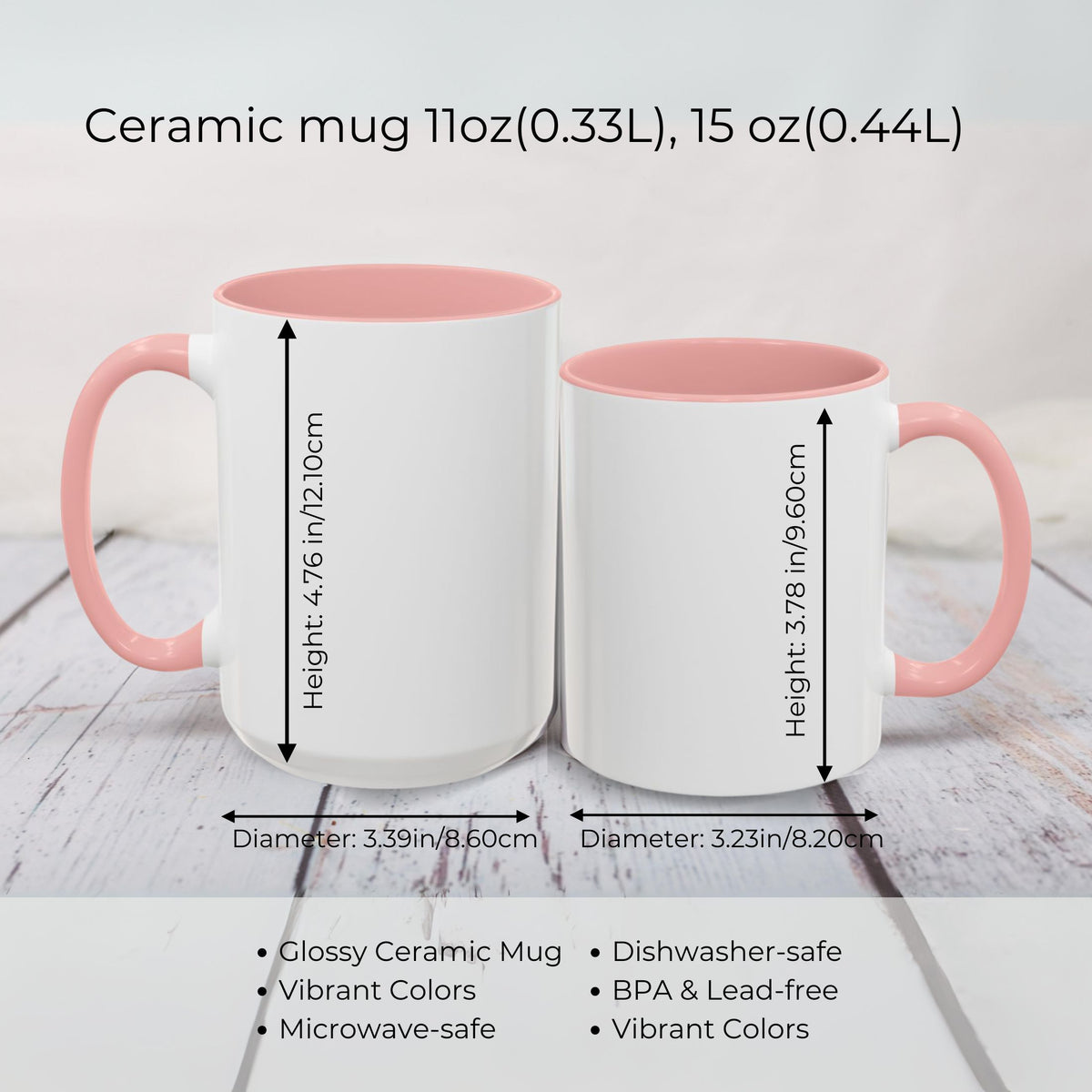 Pastor's Wife Coffee Mug - Powered by Prayer & Coffee