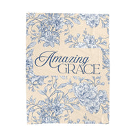 Amazing Grace Velveteen Plush Blanket