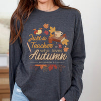 Autumn Teacher Long Sleeve Tee
