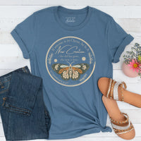 New Creation Butterfly Tee