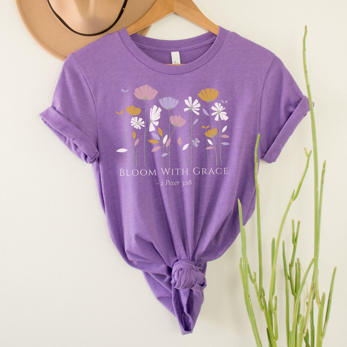 Bloom With Grace Floral Tee