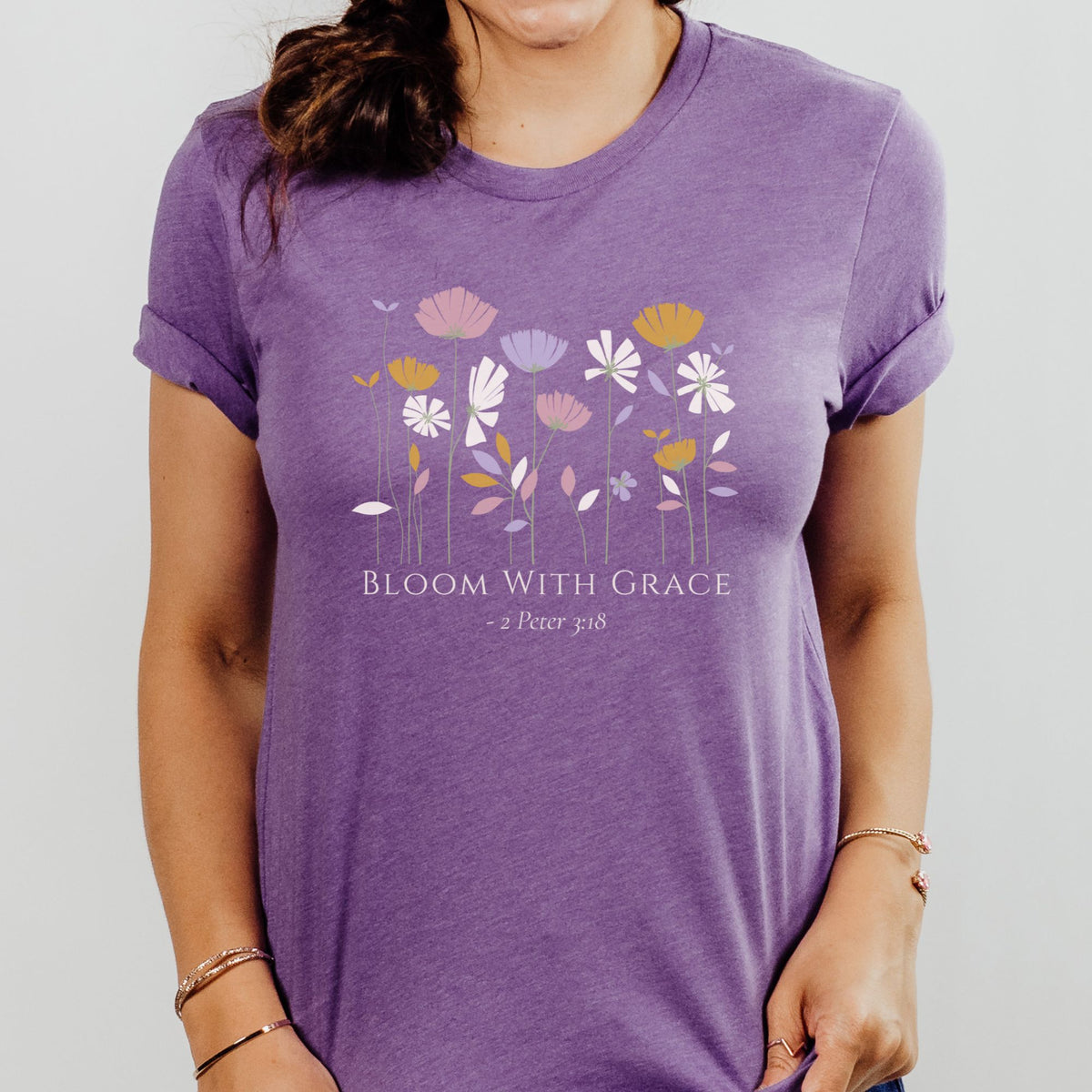 Bloom With Grace Floral Tee