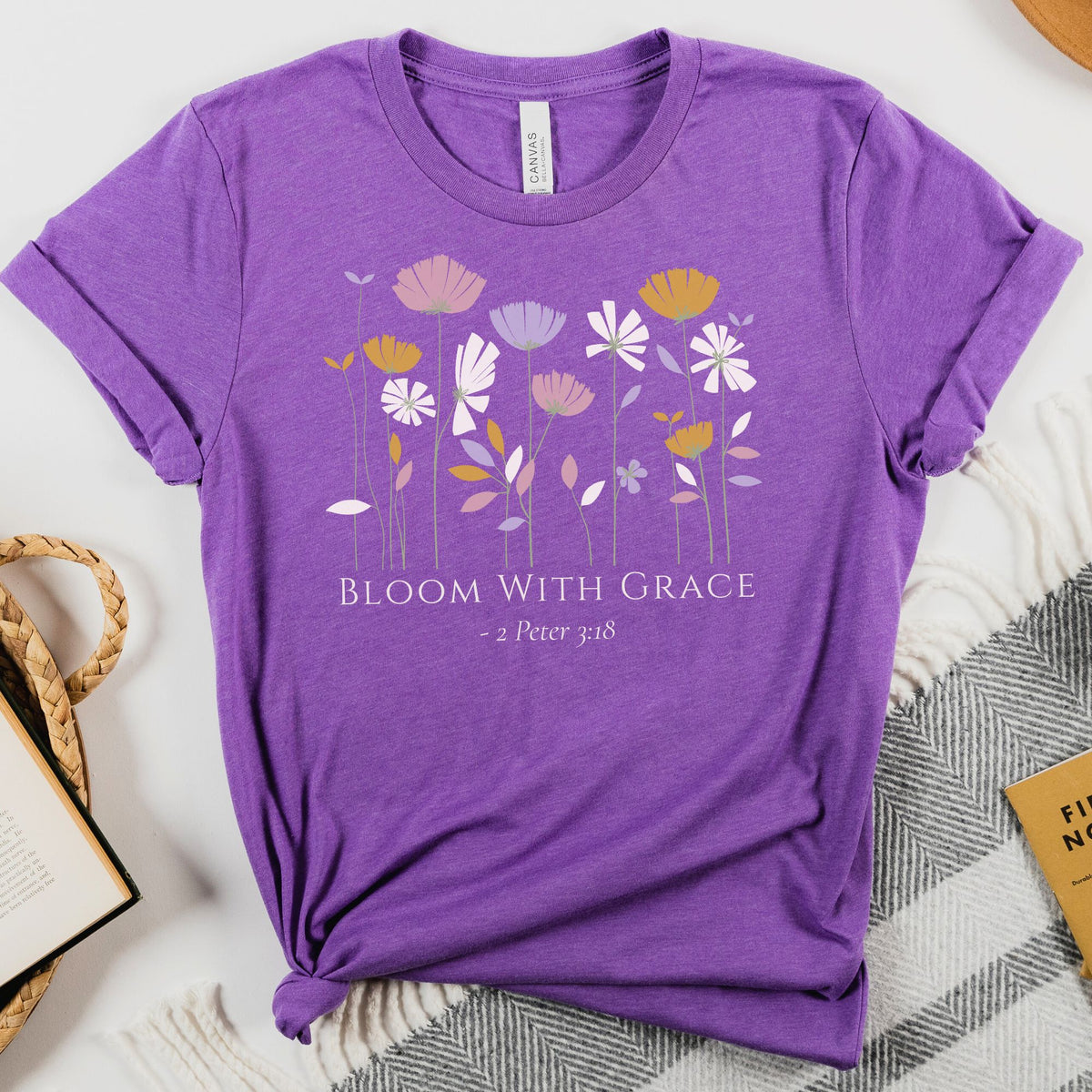 Bloom With Grace Floral Tee