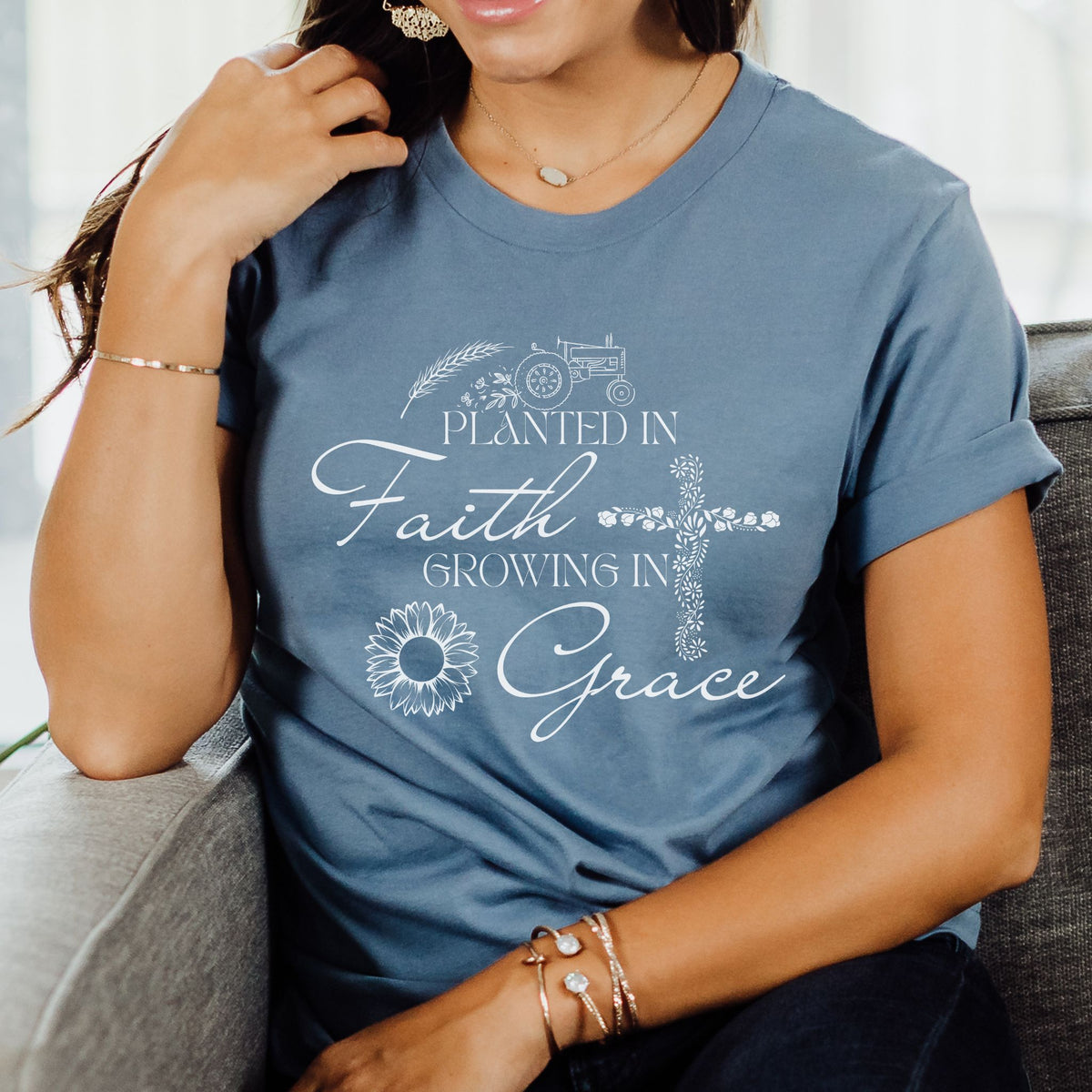 Planted in Faith Tee