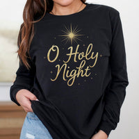 O Holy Night Long Sleeve Tee