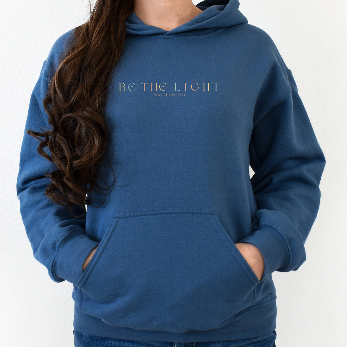 Be the Light – Matthew 5:14 Vintage Sun Hoodie