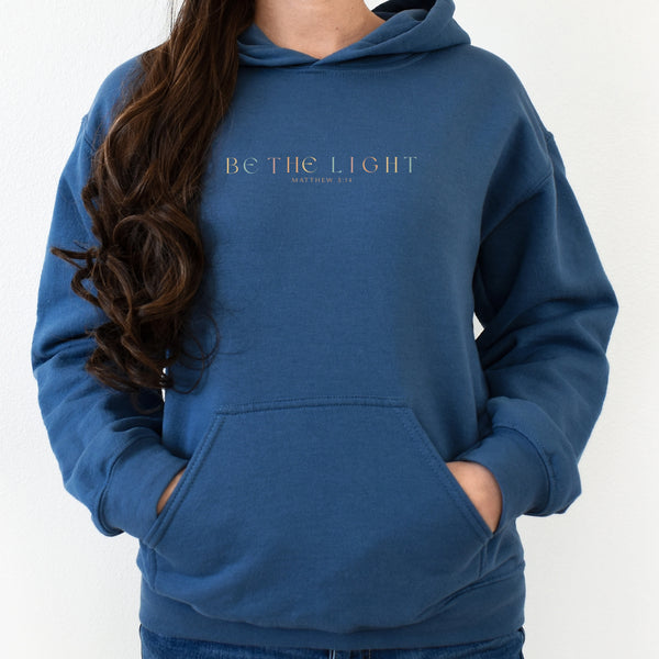 Be the Light – Matthew 5:14 Vintage Sun Hoodie