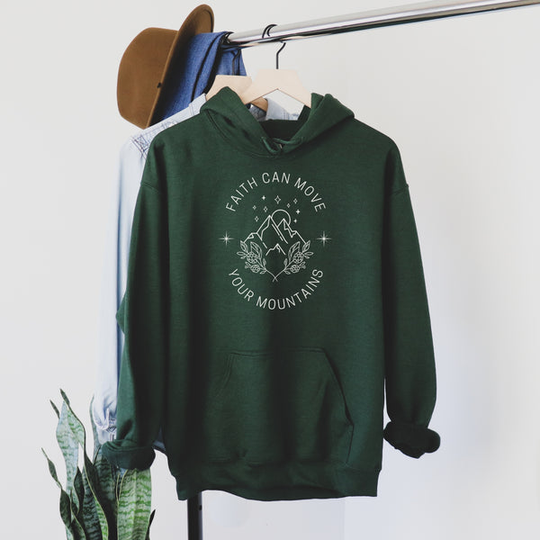 Faith Can Move Your Mountains – Christian Hoodie