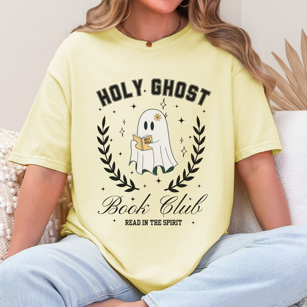 Holy Ghost Book Club Comfort Colors Tee