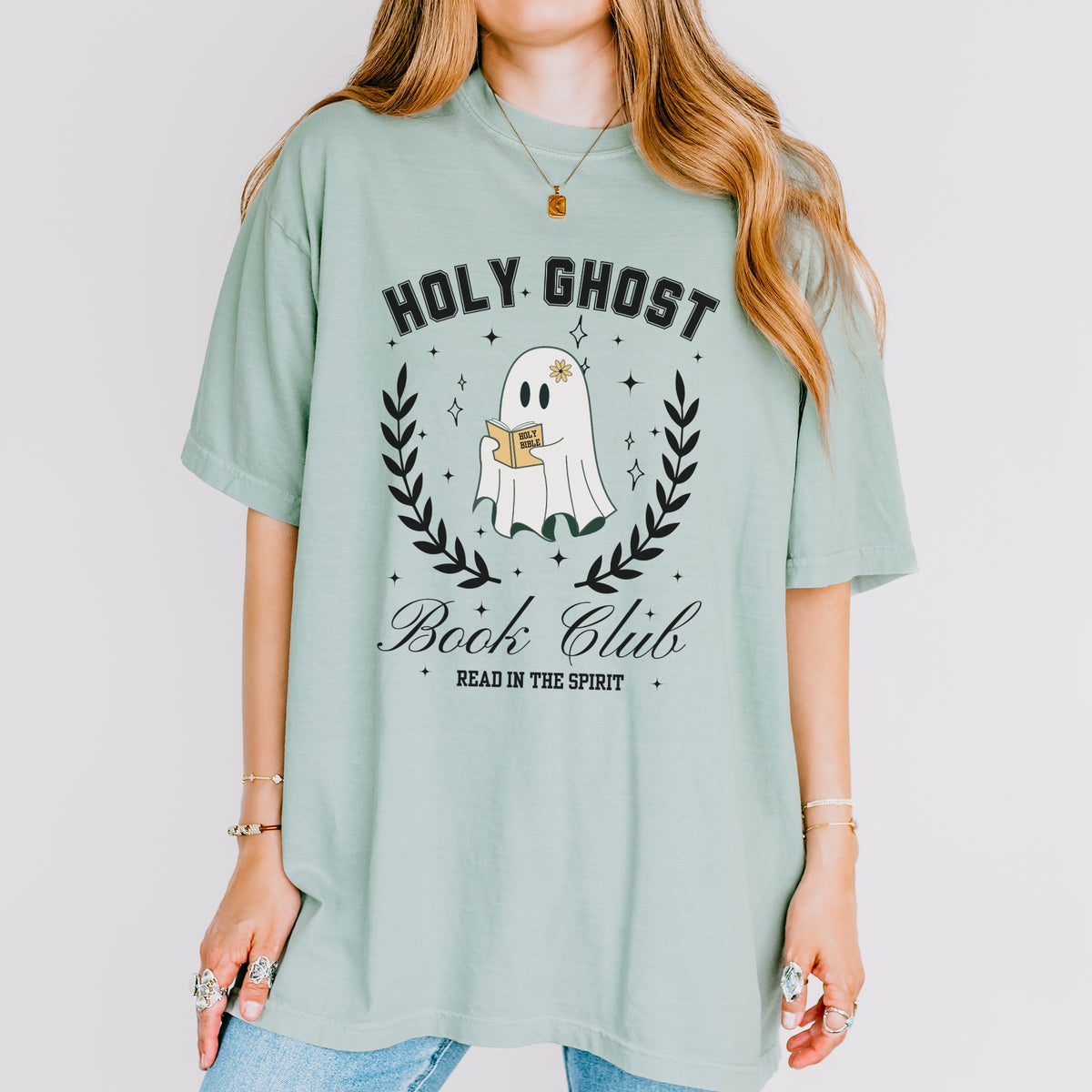Holy Ghost Book Club Comfort Colors Tee