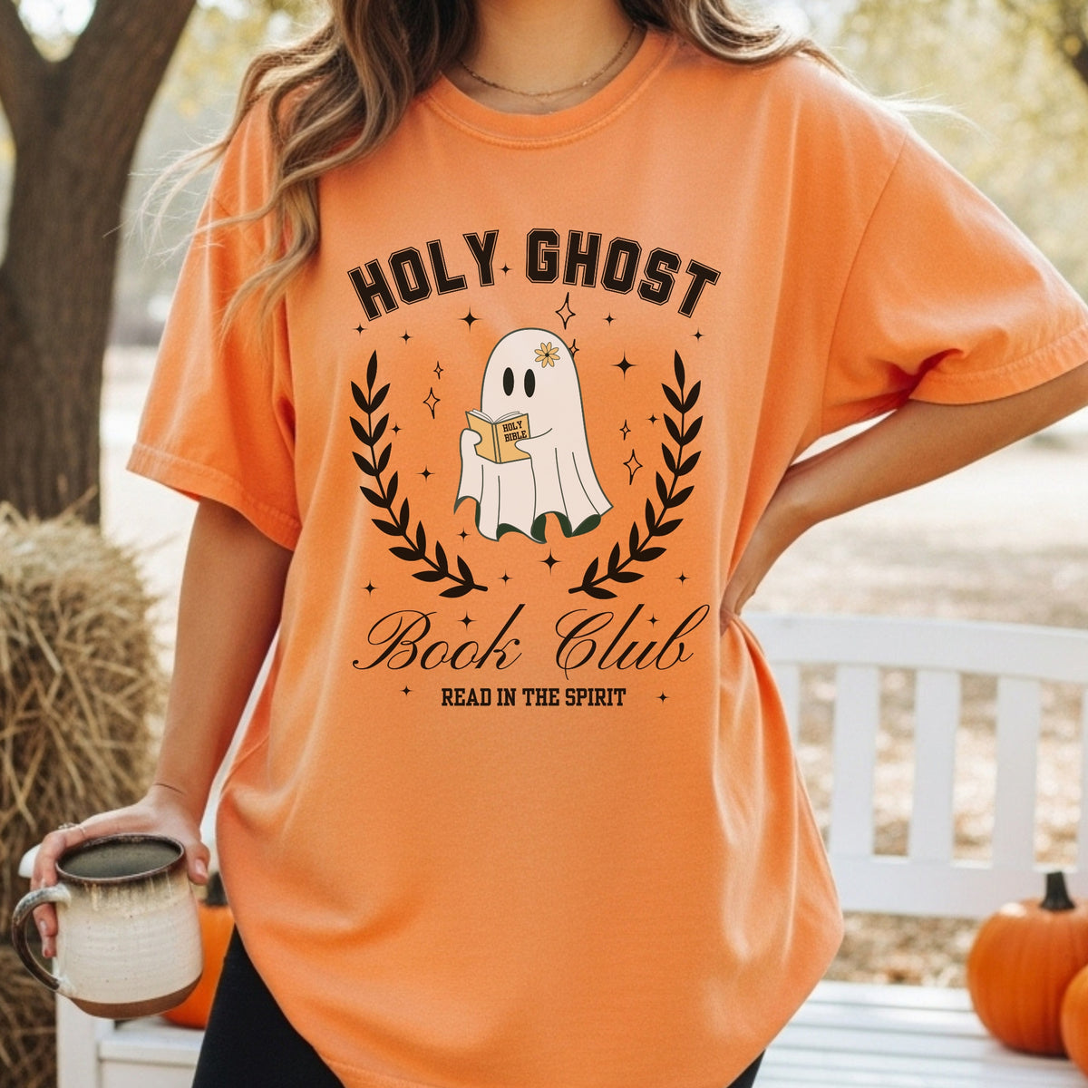 Holy Ghost Book Club Comfort Colors Tee