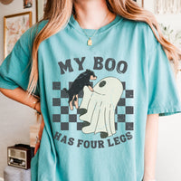 My Boo Has Four Legs Comfort Colors Tee