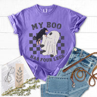 My Boo Has Four Legs Comfort Colors Tee