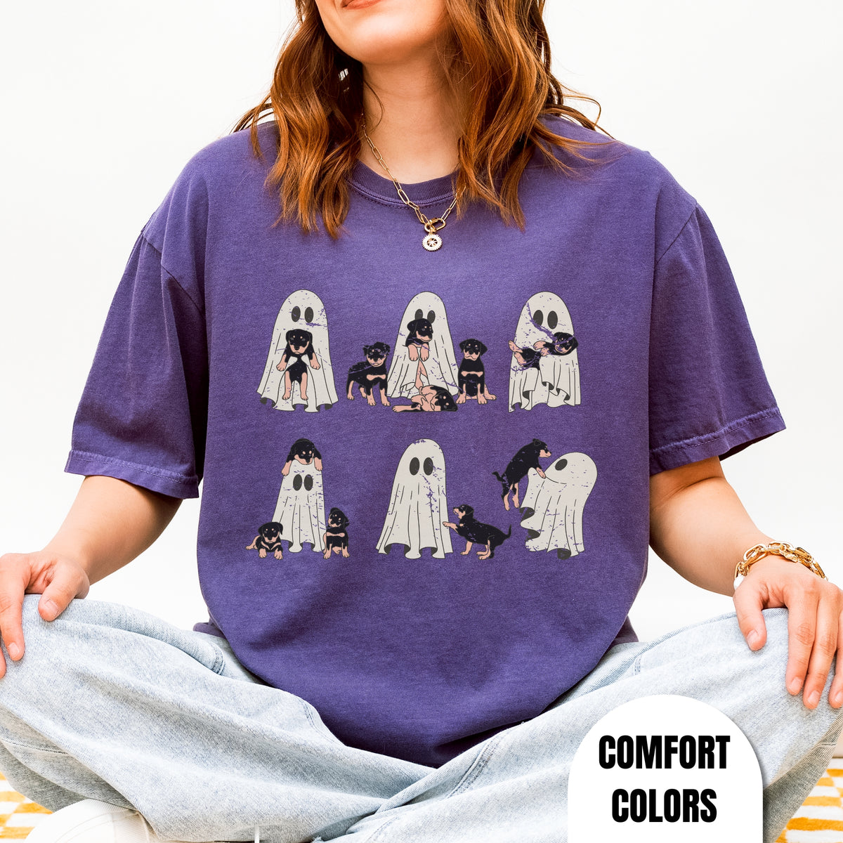 Ghost & Pup Squad Comfort Colors Tee