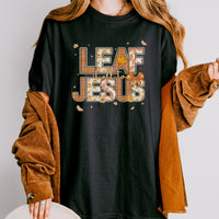 Leaf It All To Jesus Comfort Colors Tee