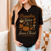 Pumpkin Spice & Jesus Christ Tee