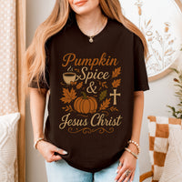 Pumpkin Spice & Jesus Christ Tee