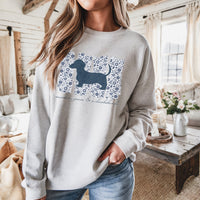 Saved by Grace & a Dachshund Sweatshirt