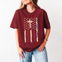 God Family Country Patriotic Tee