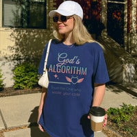God's Algorithm Comfort Colors Tee