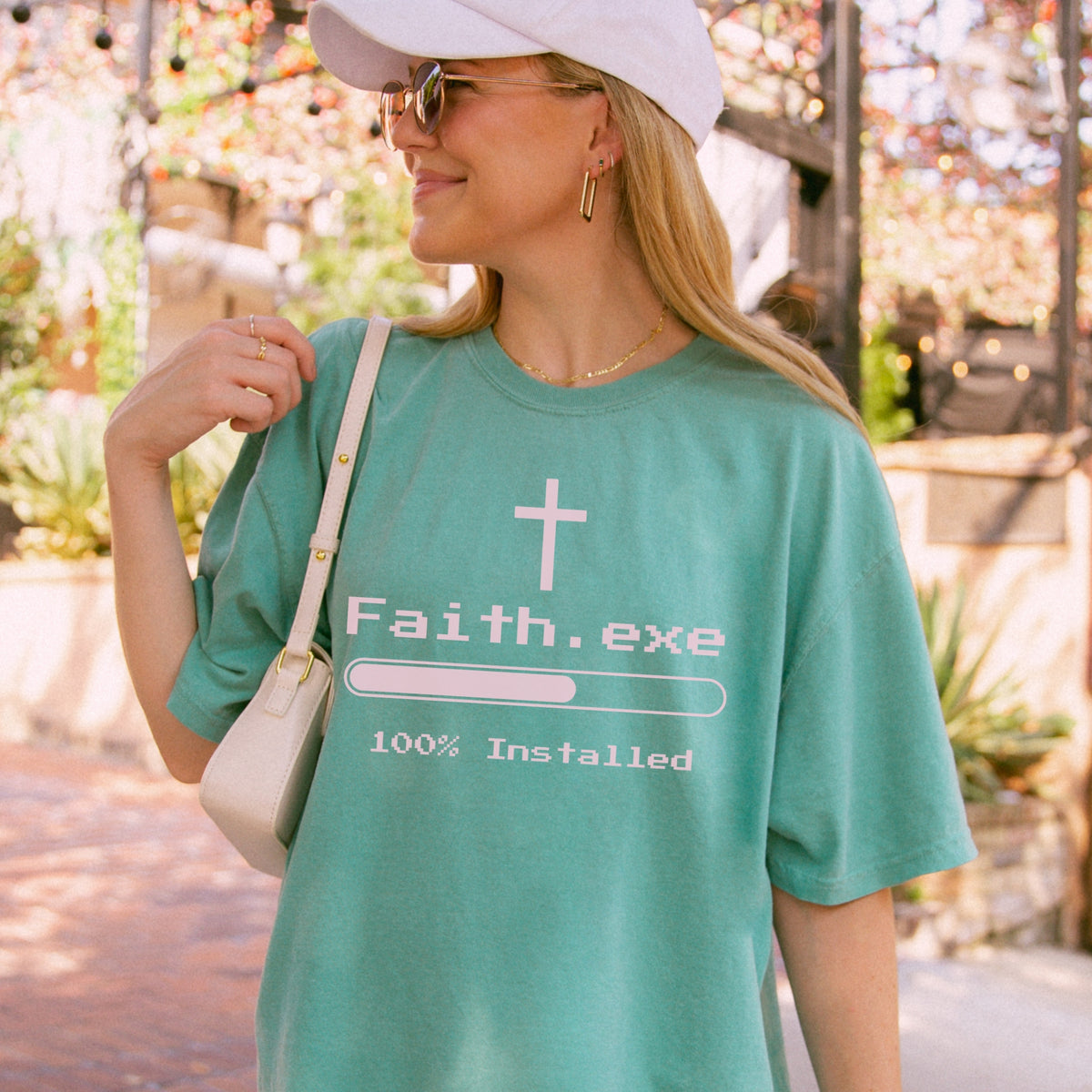 Faith-tech Inspired Comfort Colors Tee
