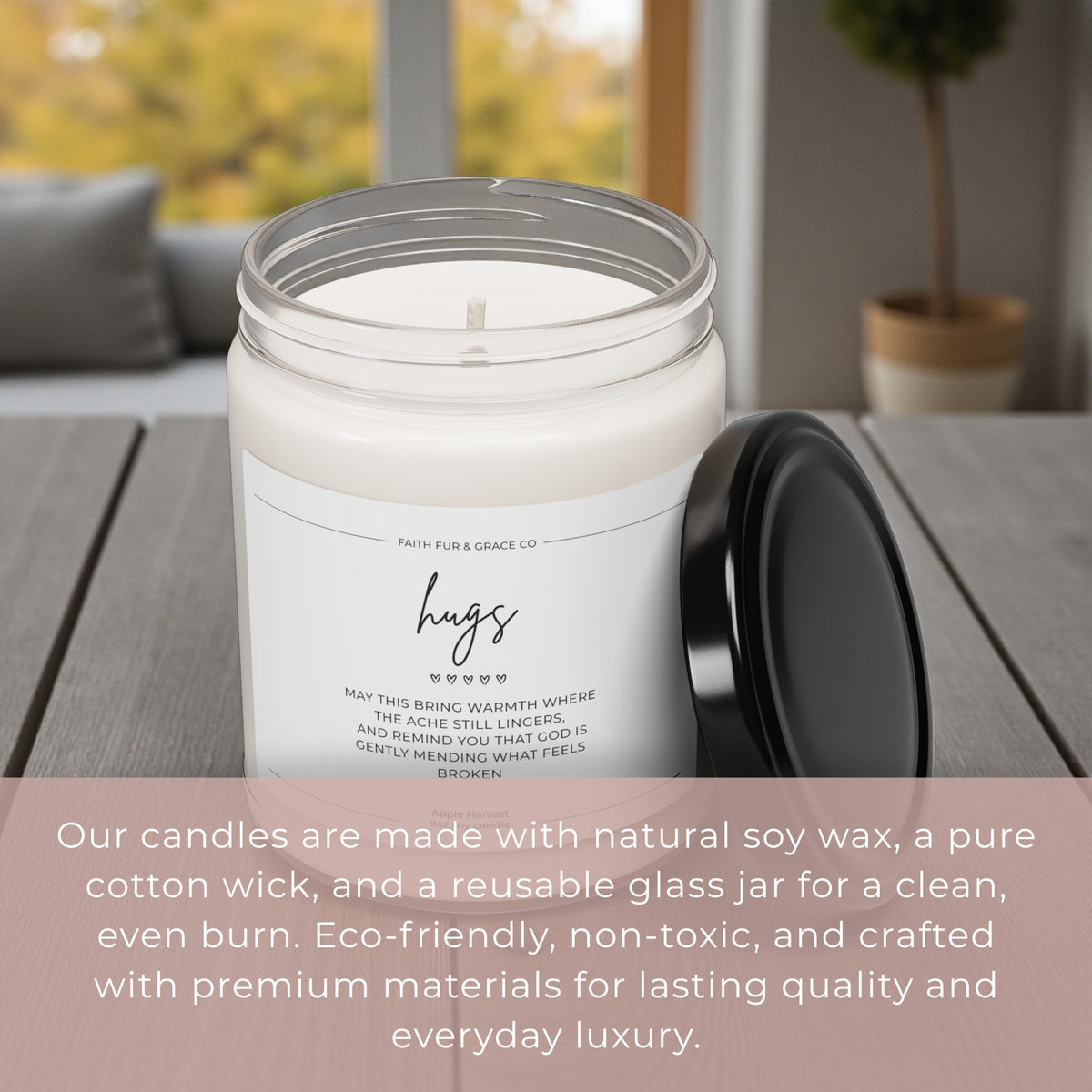 HUGS GRIEF SOY CANDLE