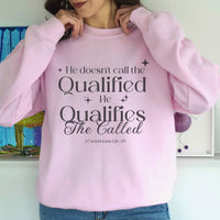 HE QUALIFIES THE CALLED SWEATSHIRT