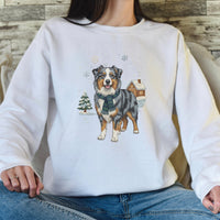 AUSTRALIAN SHEPHERD WINTER SWEATSHIRT