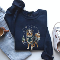 AUSTRALIAN SHEPHERD WINTER SWEATSHIRT