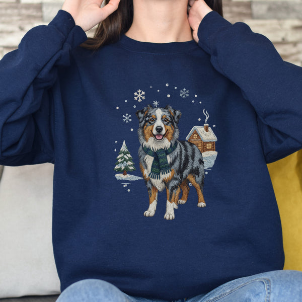 AUSTRALIAN SHEPHERD WINTER SWEATSHIRT
