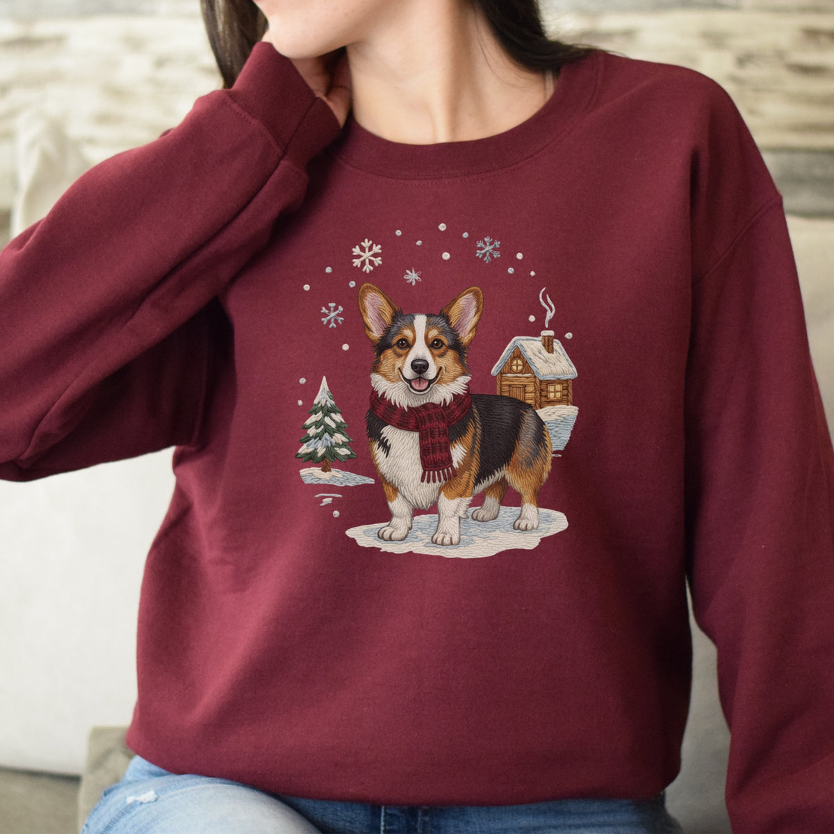 WELSH CORGI WINTER SWEATSHIRT