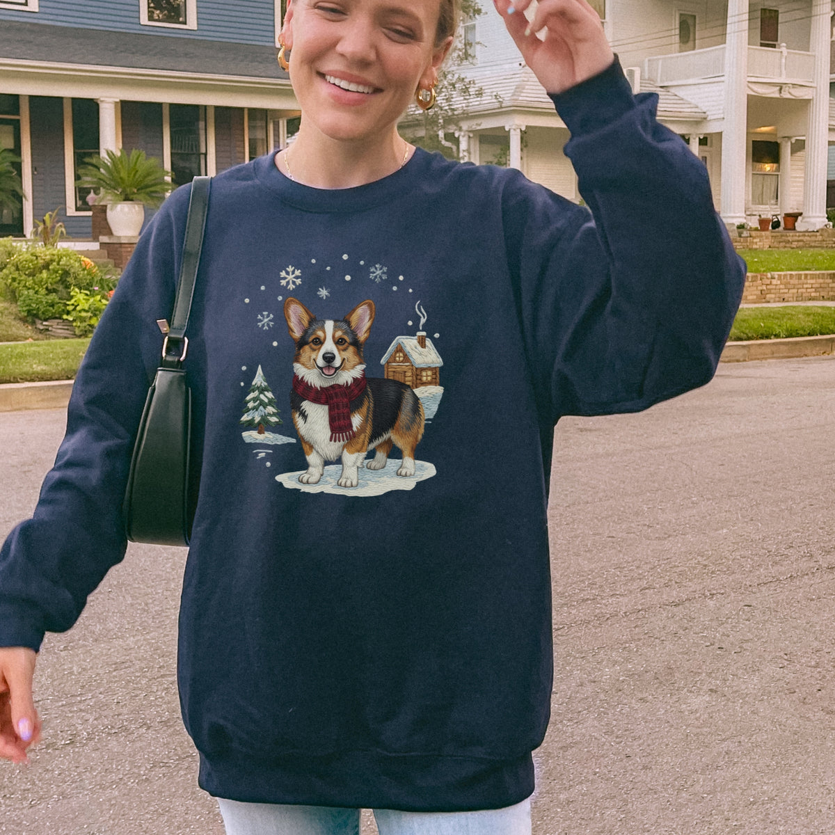 WELSH CORGI WINTER SWEATSHIRT