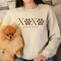 XOXO PAWS & KISSES SWEATSHIRT