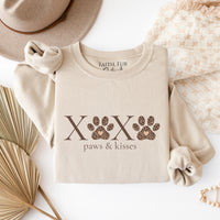 XOXO PAWS & KISSES SWEATSHIRT