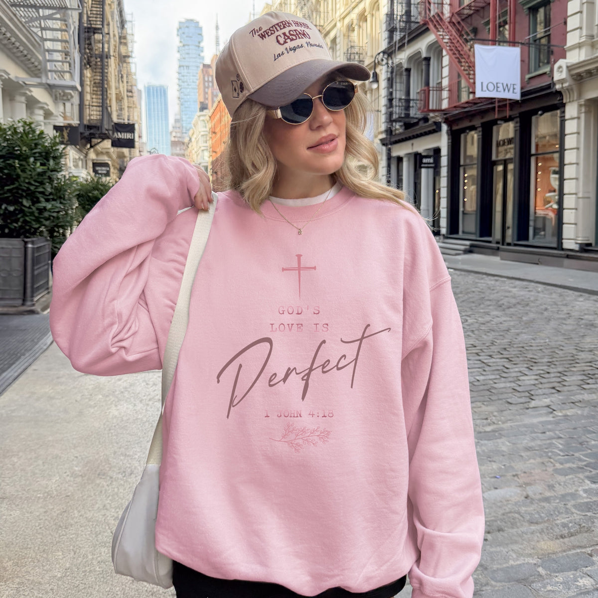 GOD'S LOVE IS PERFECT SWEATSHIRT