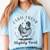 Farm Fresh & Slightly Feral Tee