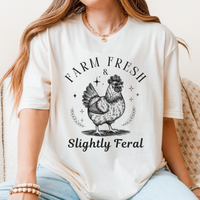 Farm Fresh & Slightly Feral Tee