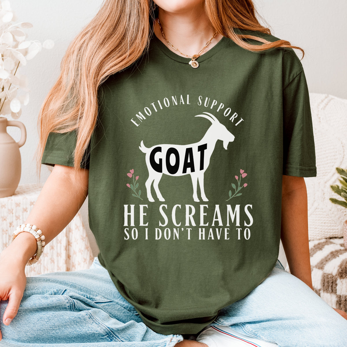 Emotional Support Goat Tee