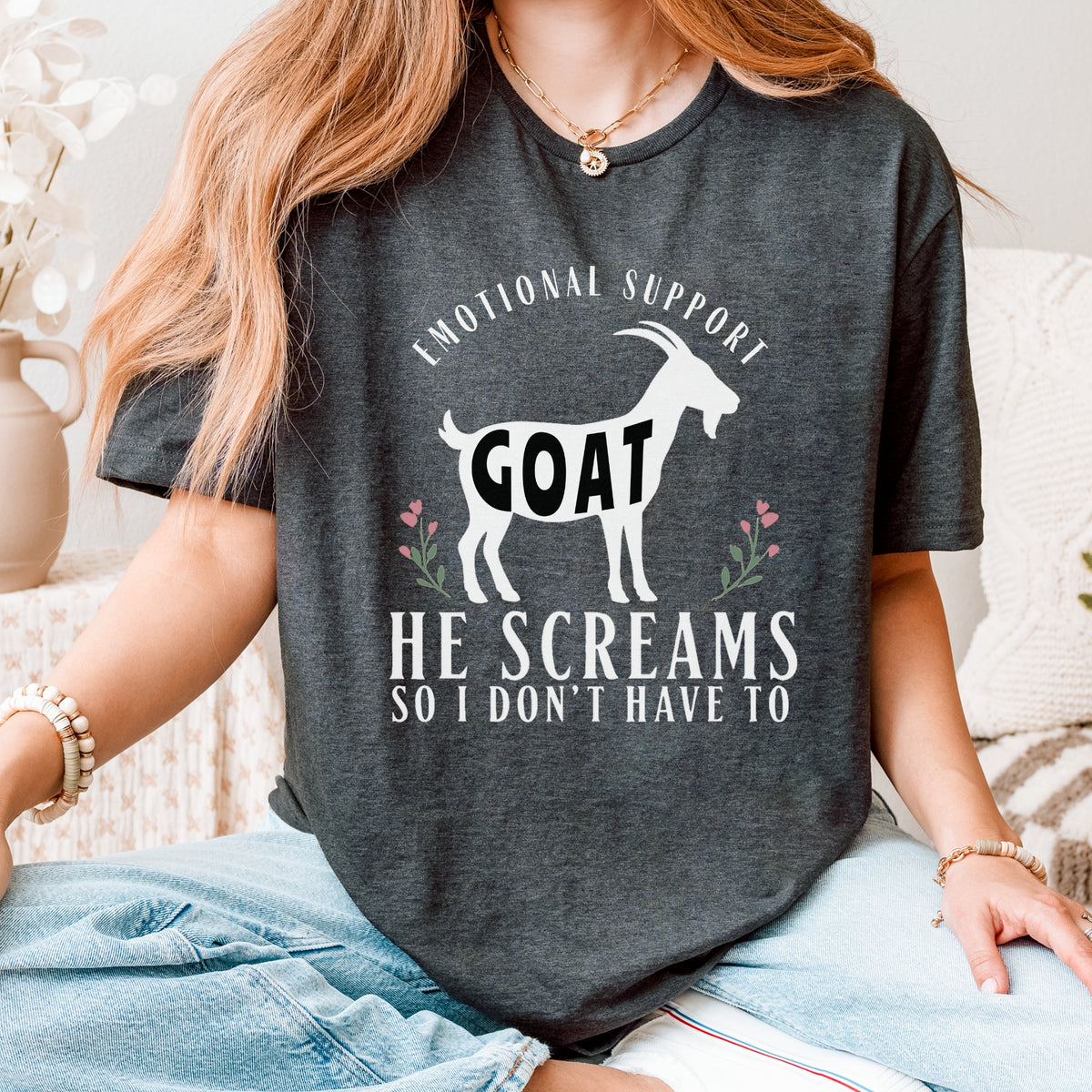 Emotional Support Goat Tee