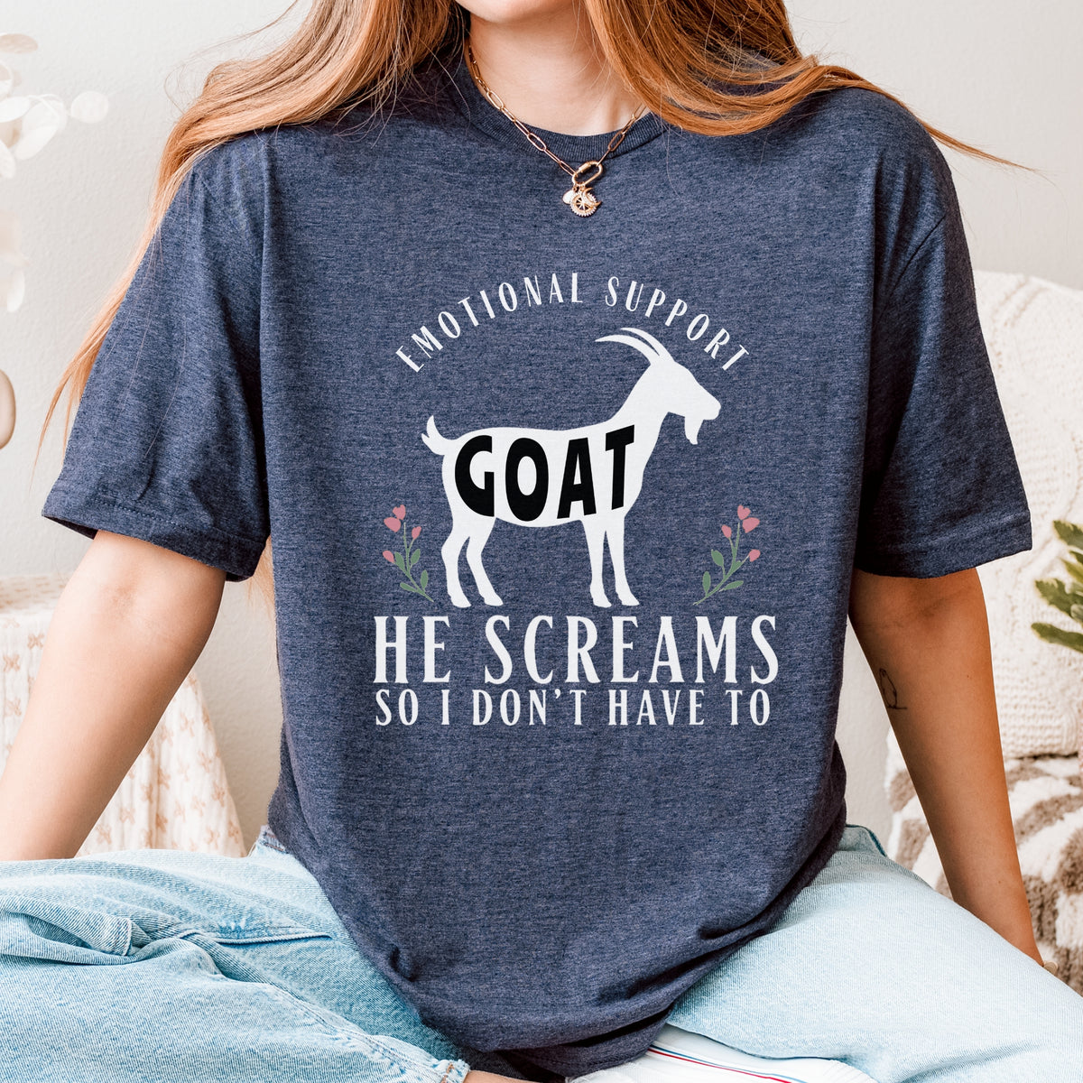 Emotional Support Goat Tee