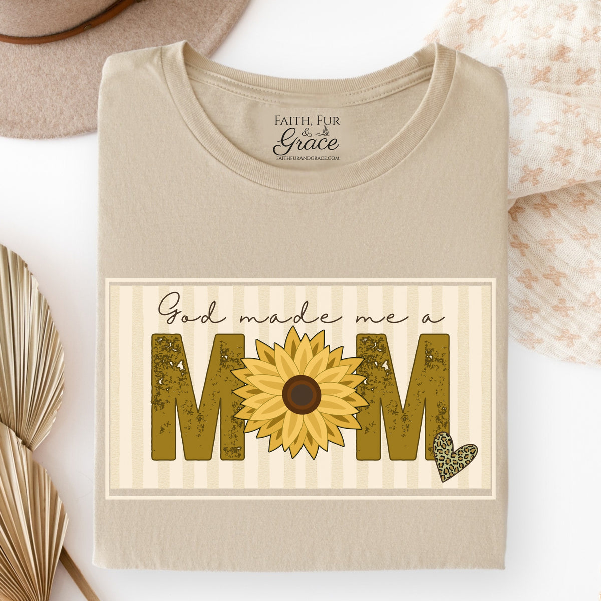 God Made Me a Mom Tee