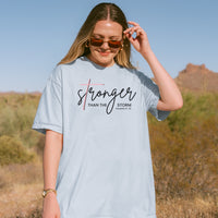 Stronger Than The Storm – Proverbs 31:25 Comfort Colors Tee