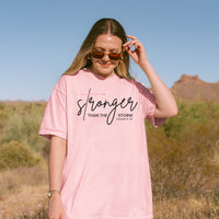 Stronger Than The Storm – Proverbs 31:25 Comfort Colors Tee