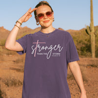 Stronger Than The Storm – Proverbs 31:25 Comfort Colors Tee