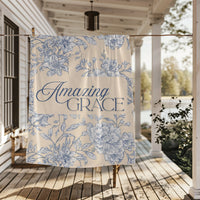 Amazing Grace Velveteen Plush Blanket