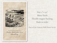 Maybe Noah was Onto Something Unicorn Magnet - Genesis Field Notes Collection