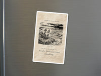 Maybe Noah was Onto Something Unicorn Magnet - Genesis Field Notes Collection